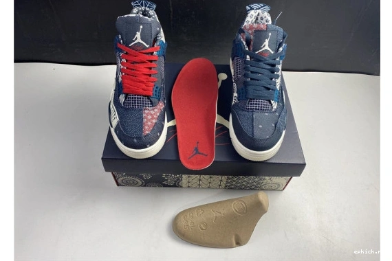 Rep EP Air 4 CW0898-400 Retro Jordan CW0898-400 Sashiko SE 0219